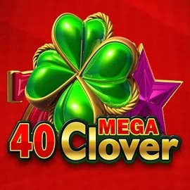 Logo of 40 Mega Clover from Amusnet Interactive at Spinmacho Casino