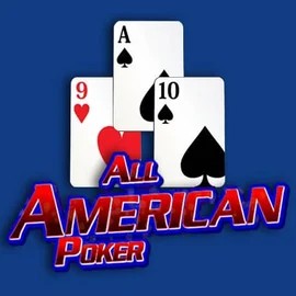 All American Poker slot logo by RTG (Reel Time Gaming) at Spinmacho CasinoAll American Poker