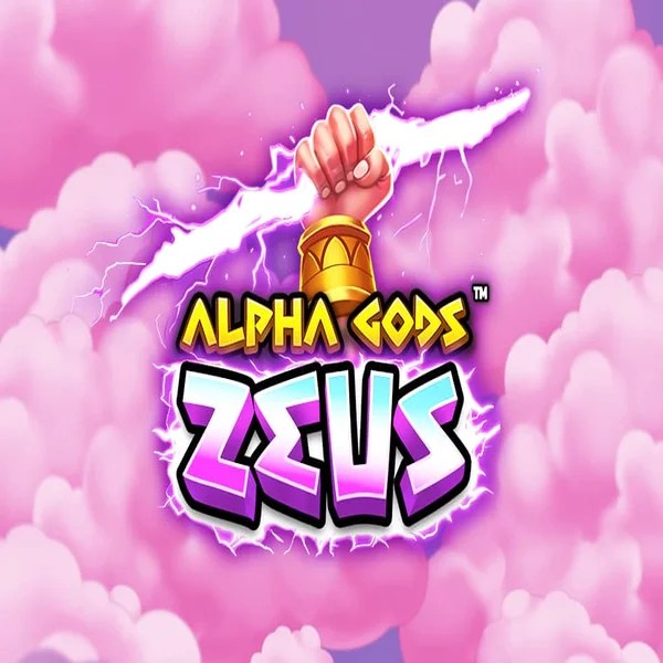 Alpha Gods Zeus by PearFiction Studios, showcased at machospin.org – game logo
