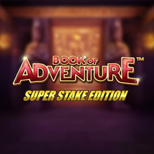 Logo of Book of Adventure Super Stake Edition from Stakelogic at Spinmacho Casino