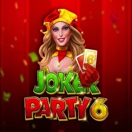 Logo of Joker Party 6 from Greentube at Spinmacho Casino