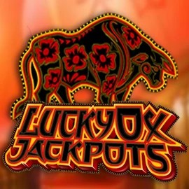 Logo of Lucky Ox Jackpots from Rival at Spinmacho Casino
