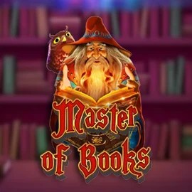 Master of Books slot logo by Swintt at Spinmacho CasinoMaster of Books