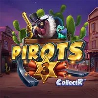 Pirots 3 casino game by ELK Studios – featured logo at Spinmacho Casino
