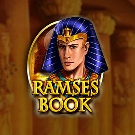 Ramses Book Deluxe slot logo by Gamomat at Spinmacho CasinoRamses Book Deluxe