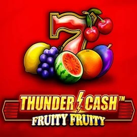 Logo of Thunder Cash Fruity Fruity from Novomatic at Spinmacho Casino